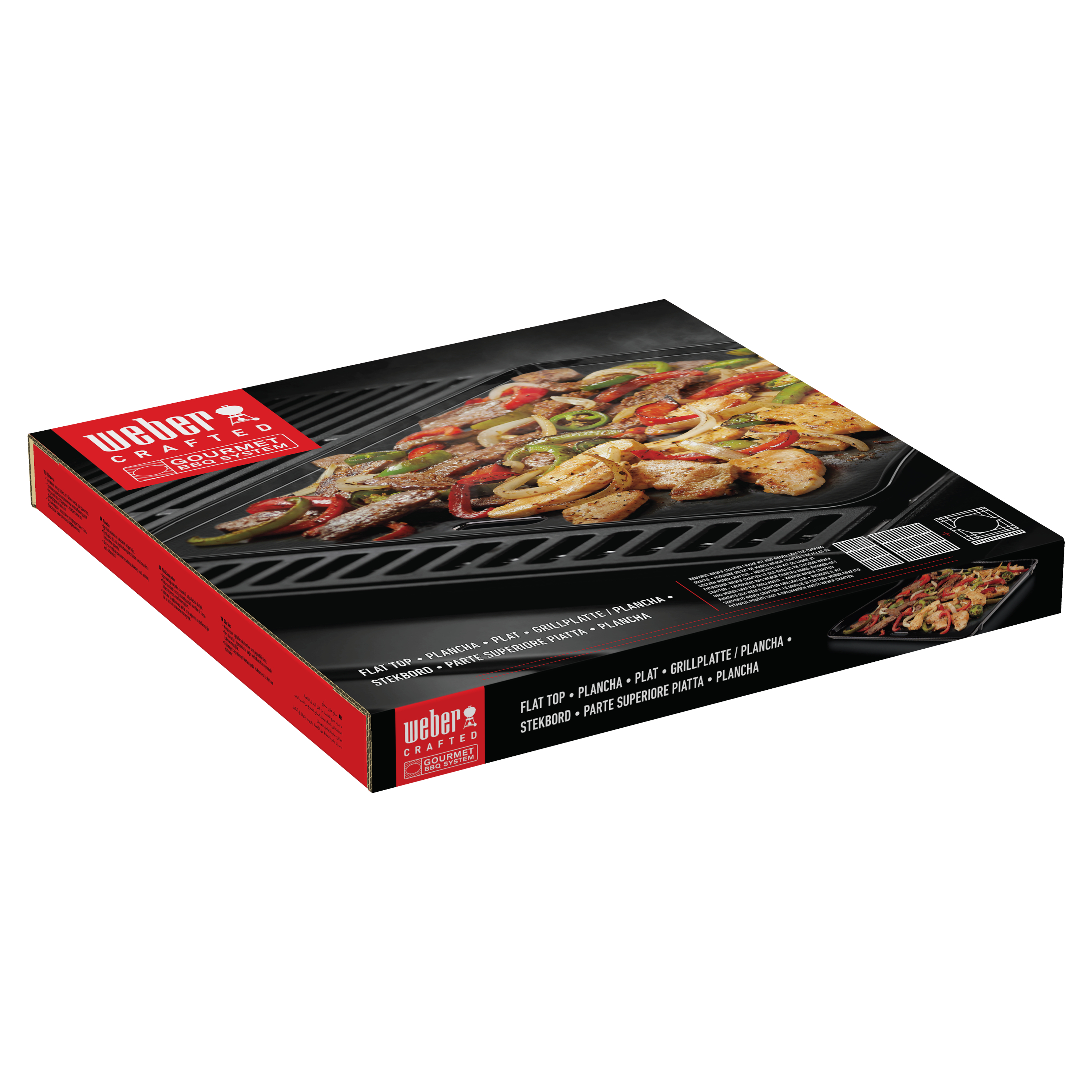Weber CRAFTED GrillplattePlancha -Gourmet BBQ Syst