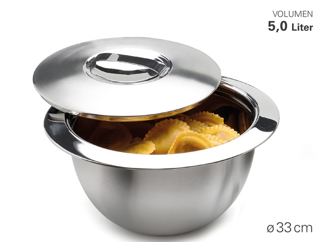 Weis Thermoschüssel m. Deckel Ø 33 cm, 5 L
