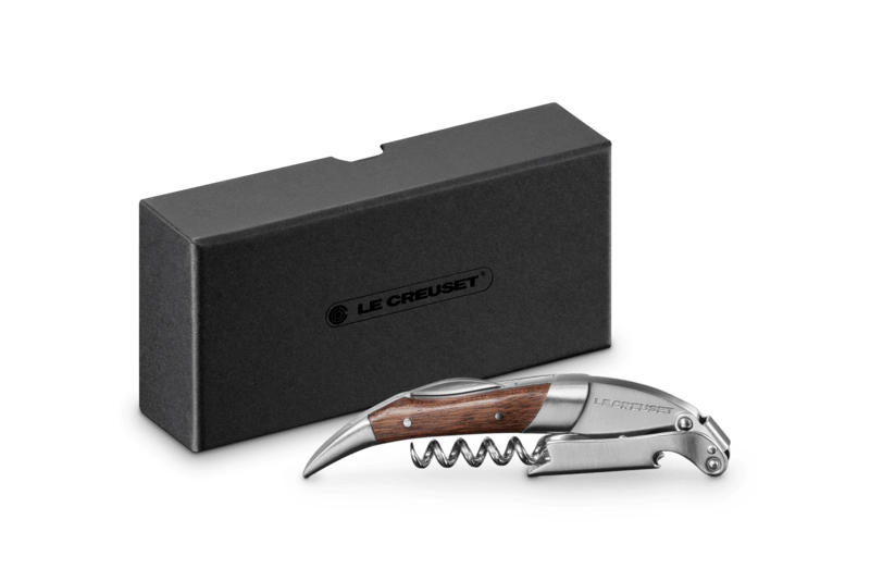 Le Creuset Kellnermesser Premium Schwarze Walnuss