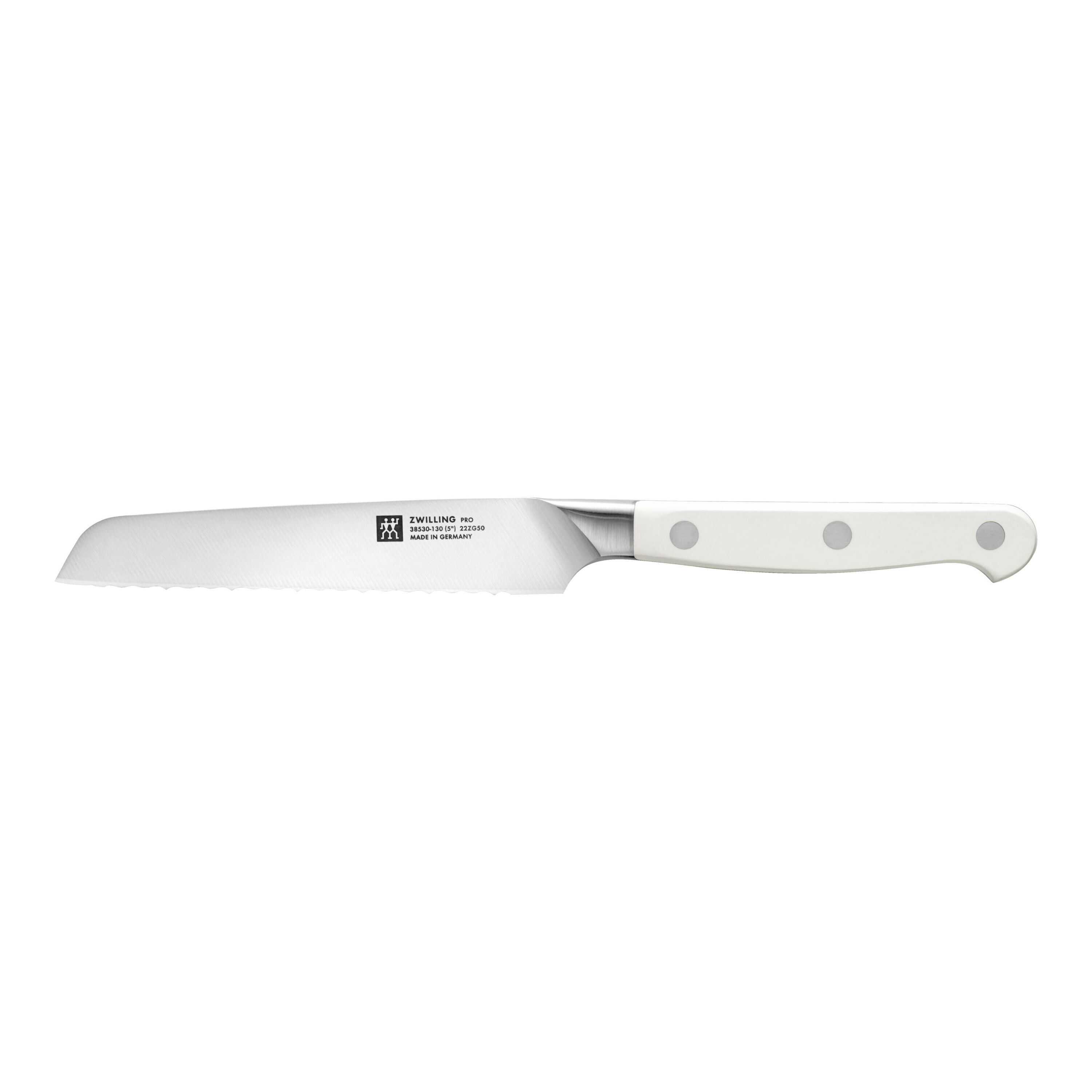 ZWILLING Pro le blanc Universalmesser 13 cm, Wellenschliff