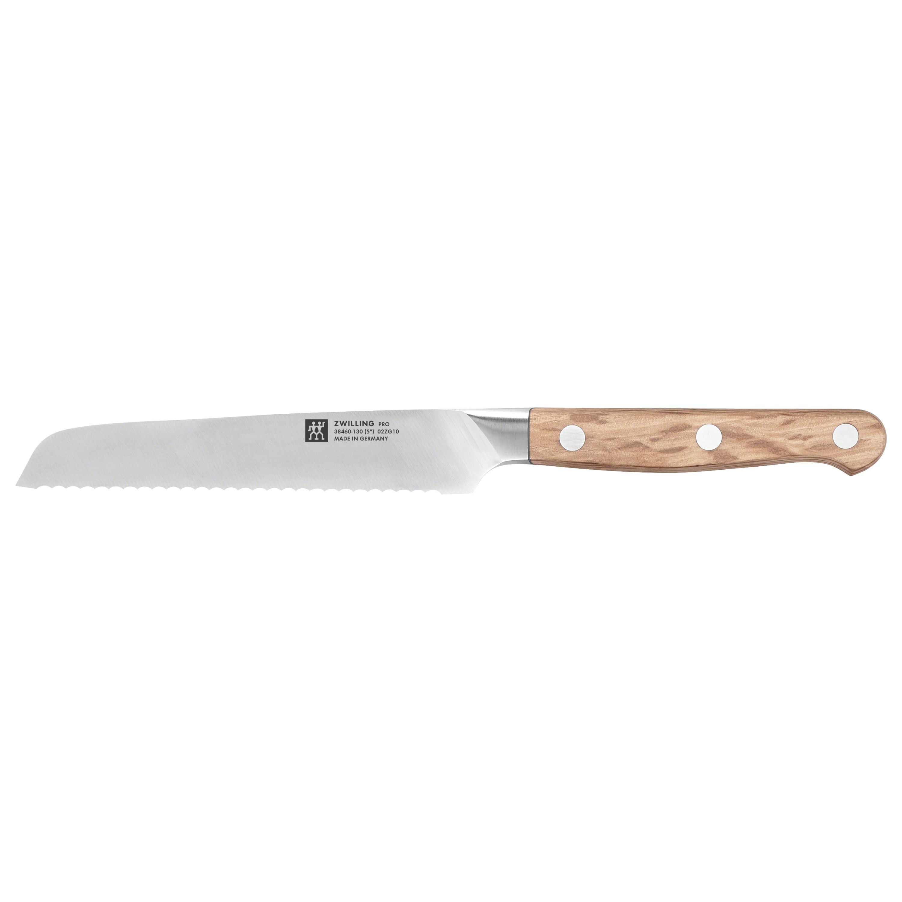 ZWILLING Pro Wood Universalmesser 13 cm, Wellenschliff