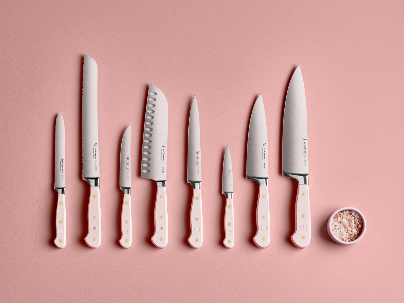 Wüsthof Classic Santoku mit Kullenschliff 17 cm
