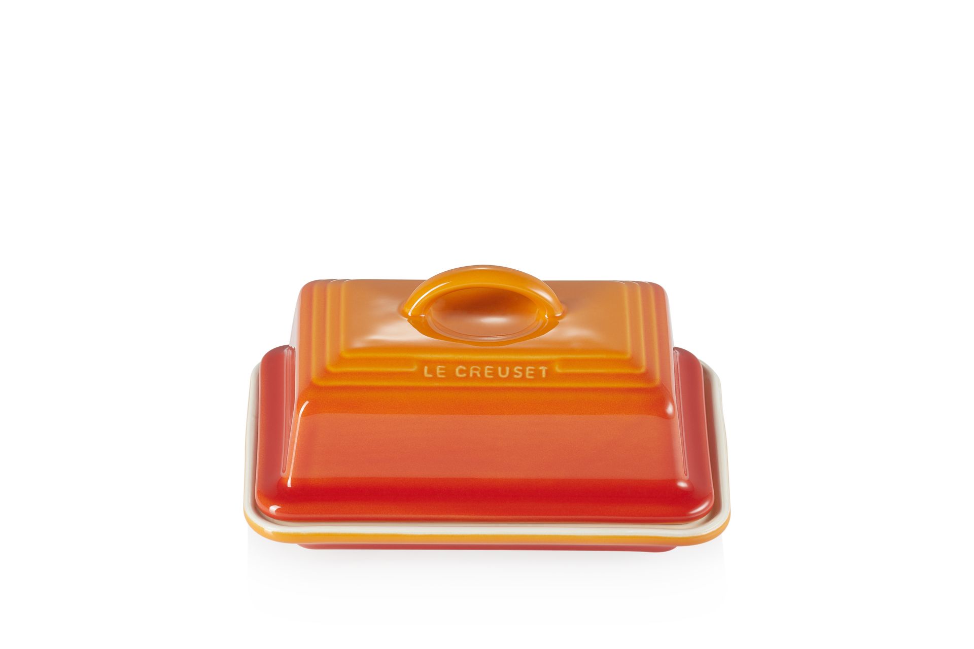 Le Creuset Butterdose Ofenrot