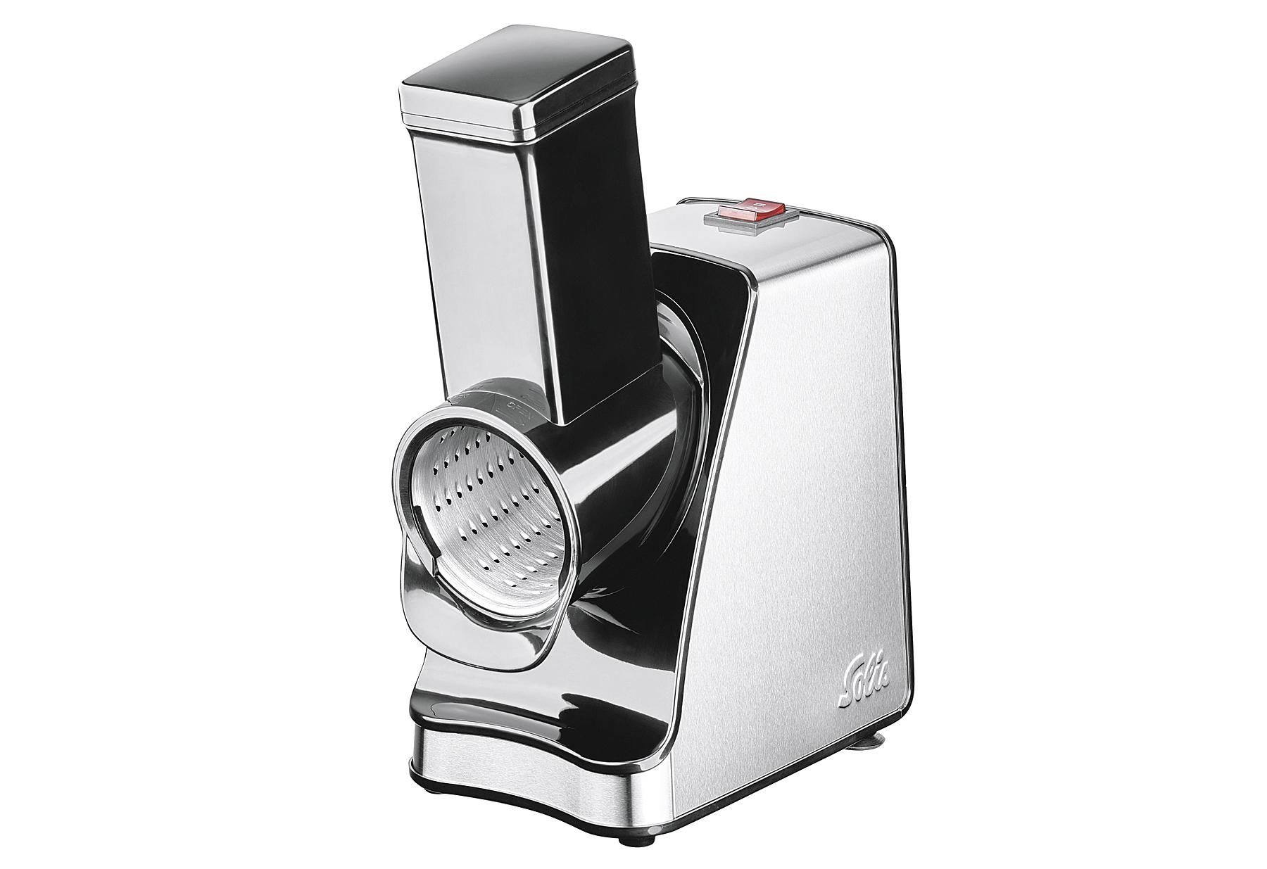 Solis Slice & More (Typ 8401) Zerkleinerer für Obst, Gemüse uvm. schwarz