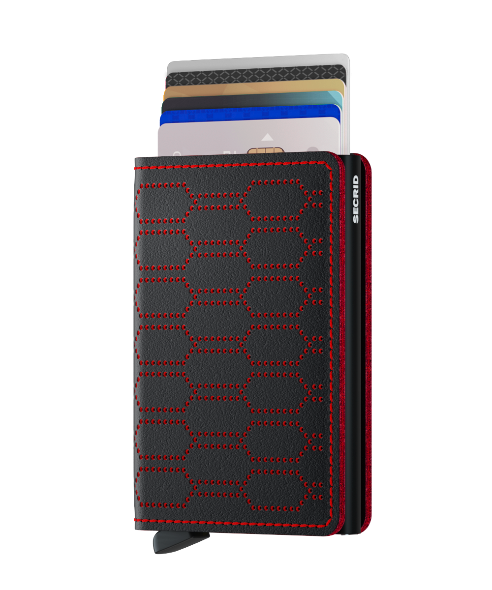 Secrid Slimwallet Fuel Black-Red