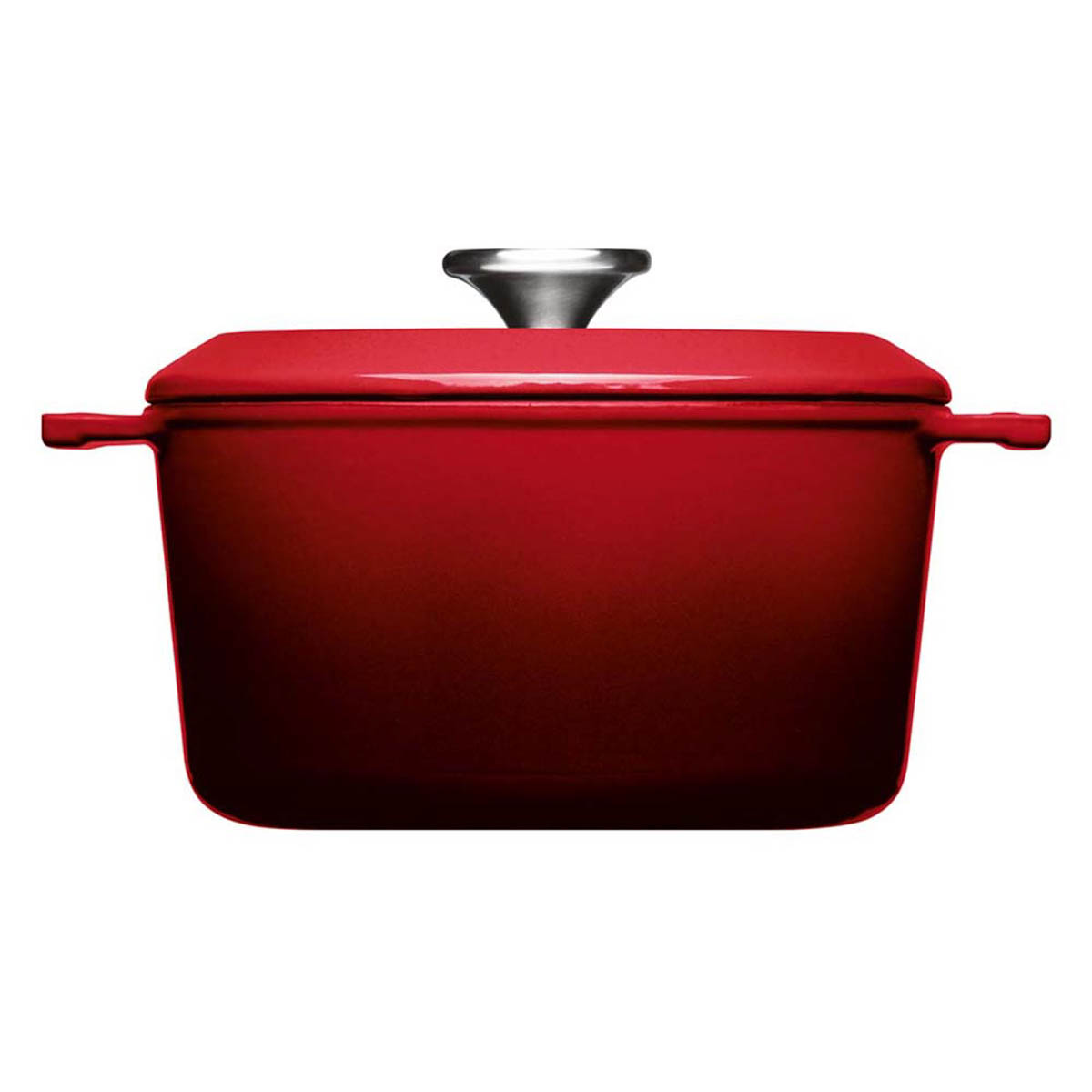 Woll Iron Gusstopf mit Deckel 20 cm Rot