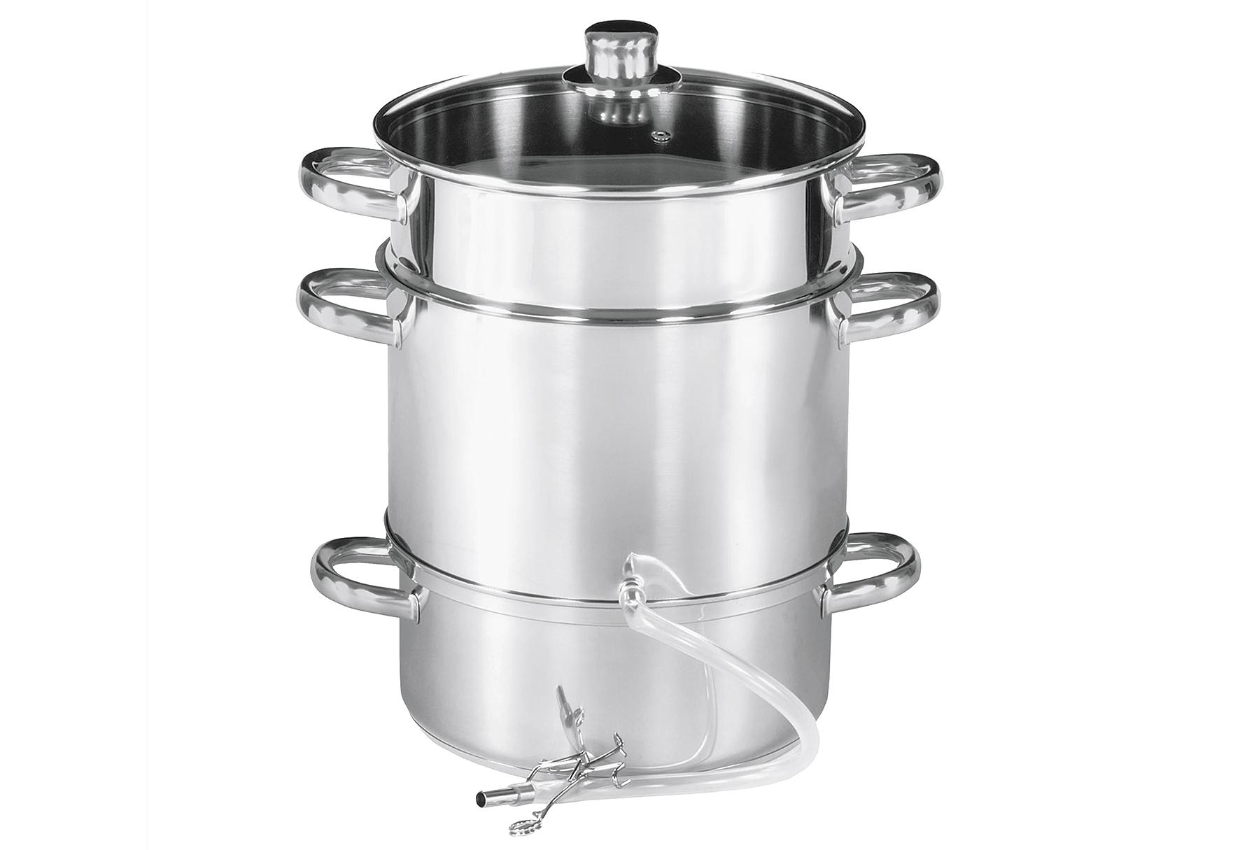 KARL KRÜGER Entsafter Ø 26 cm 8000 ml silber