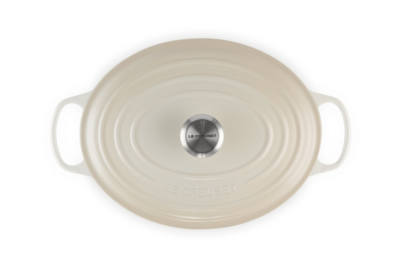 Le Creuset BRÄTER OVAL SIG 31 CM MERINGUE