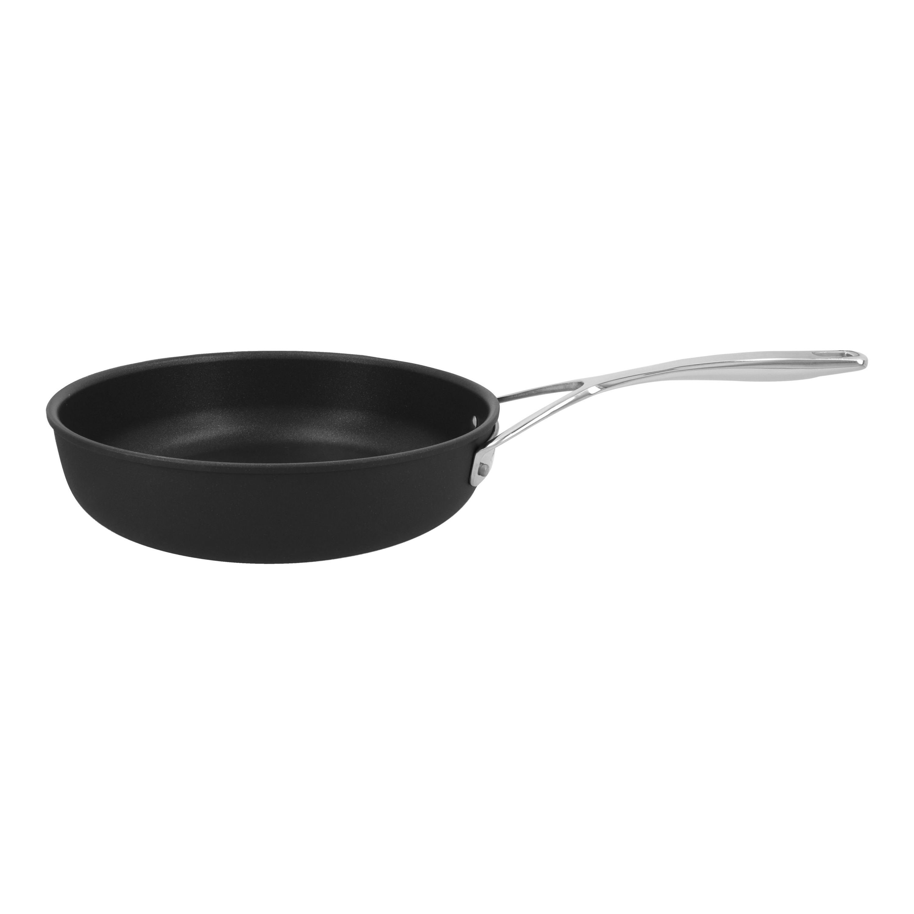Demeyere Alu Pro 5 Bratpfanne hoch 24 cm, Aluminium, Silber-Schwarz