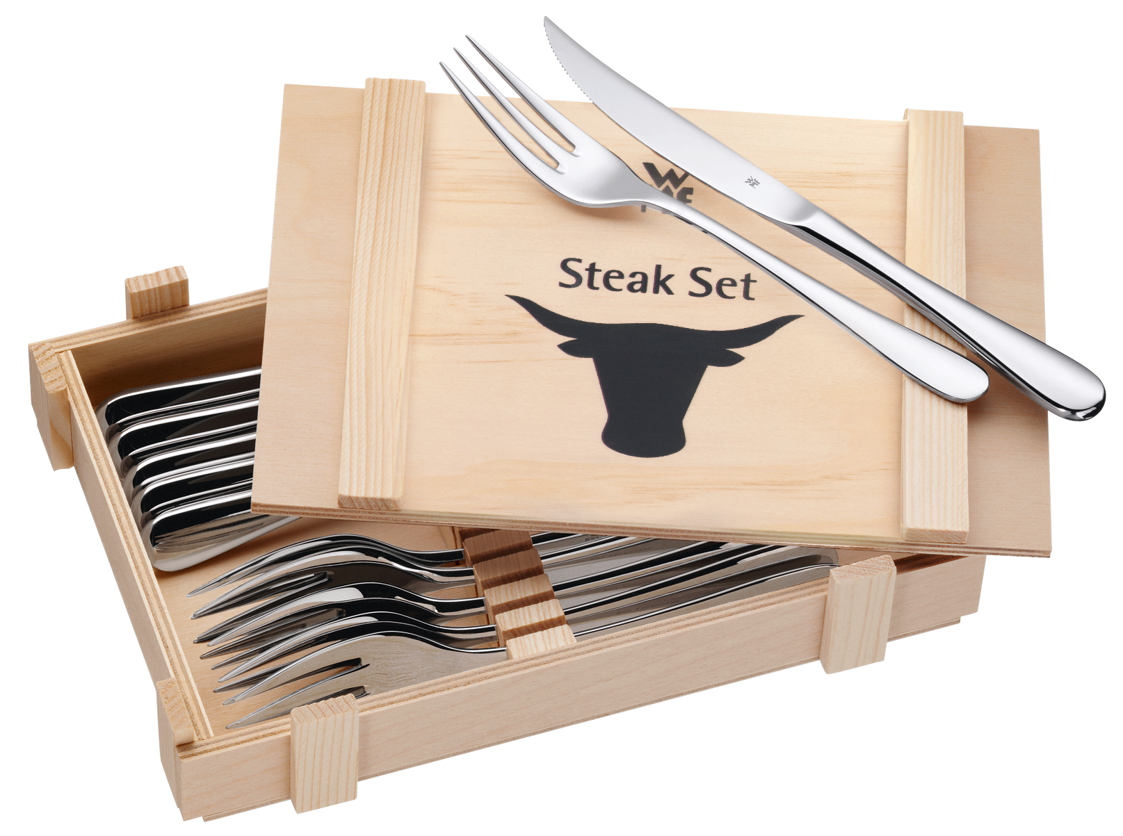 WMF Steakbesteck-Set, 12-teilig