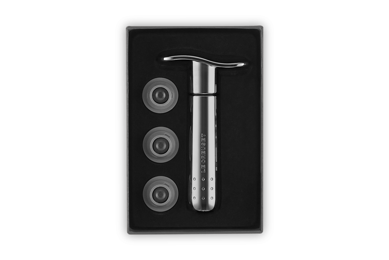 Le Creuset Screwpull Weinpumpe WA-137 Black Metal