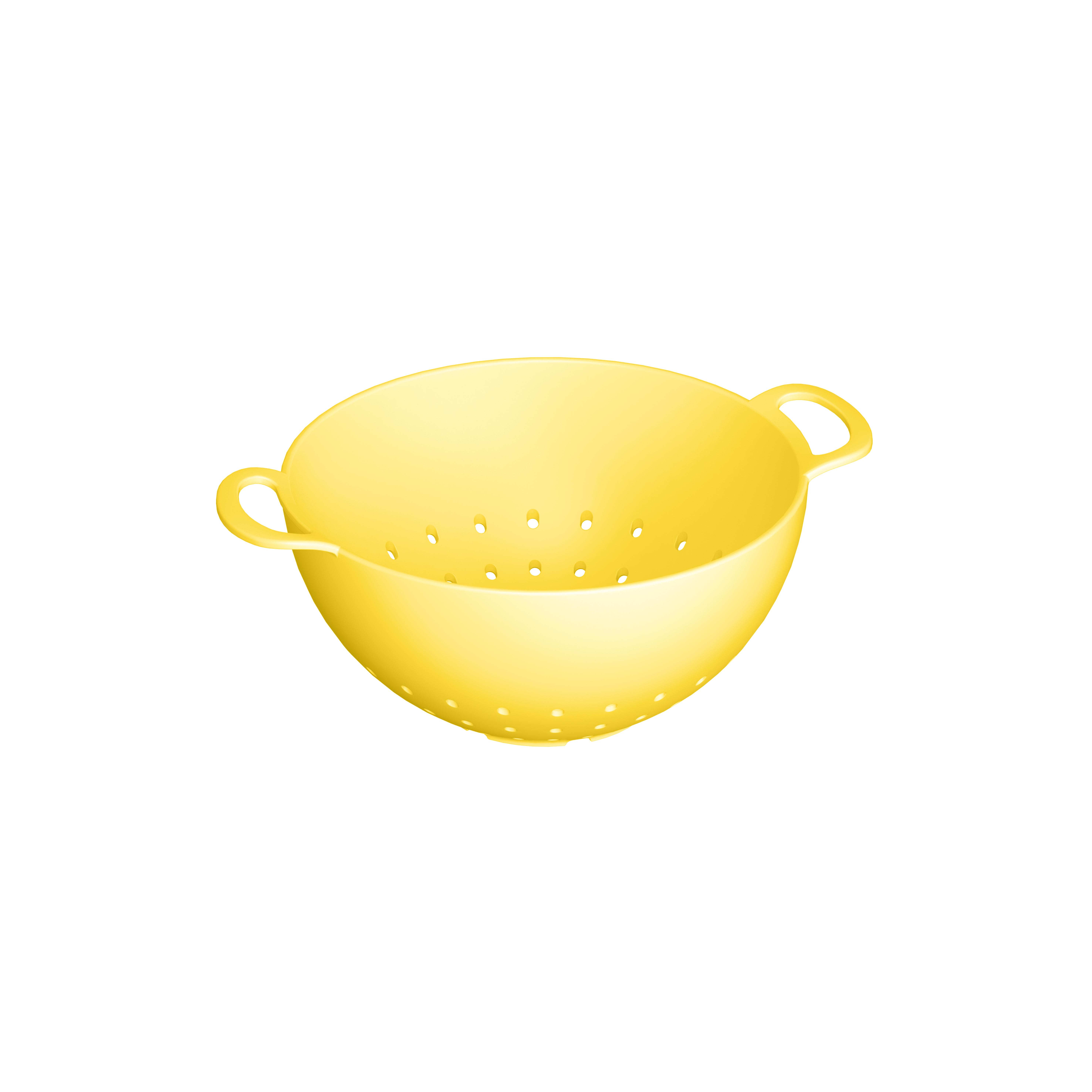 MAGU Seiher "Natur-Design" Ø 15 cm gelb