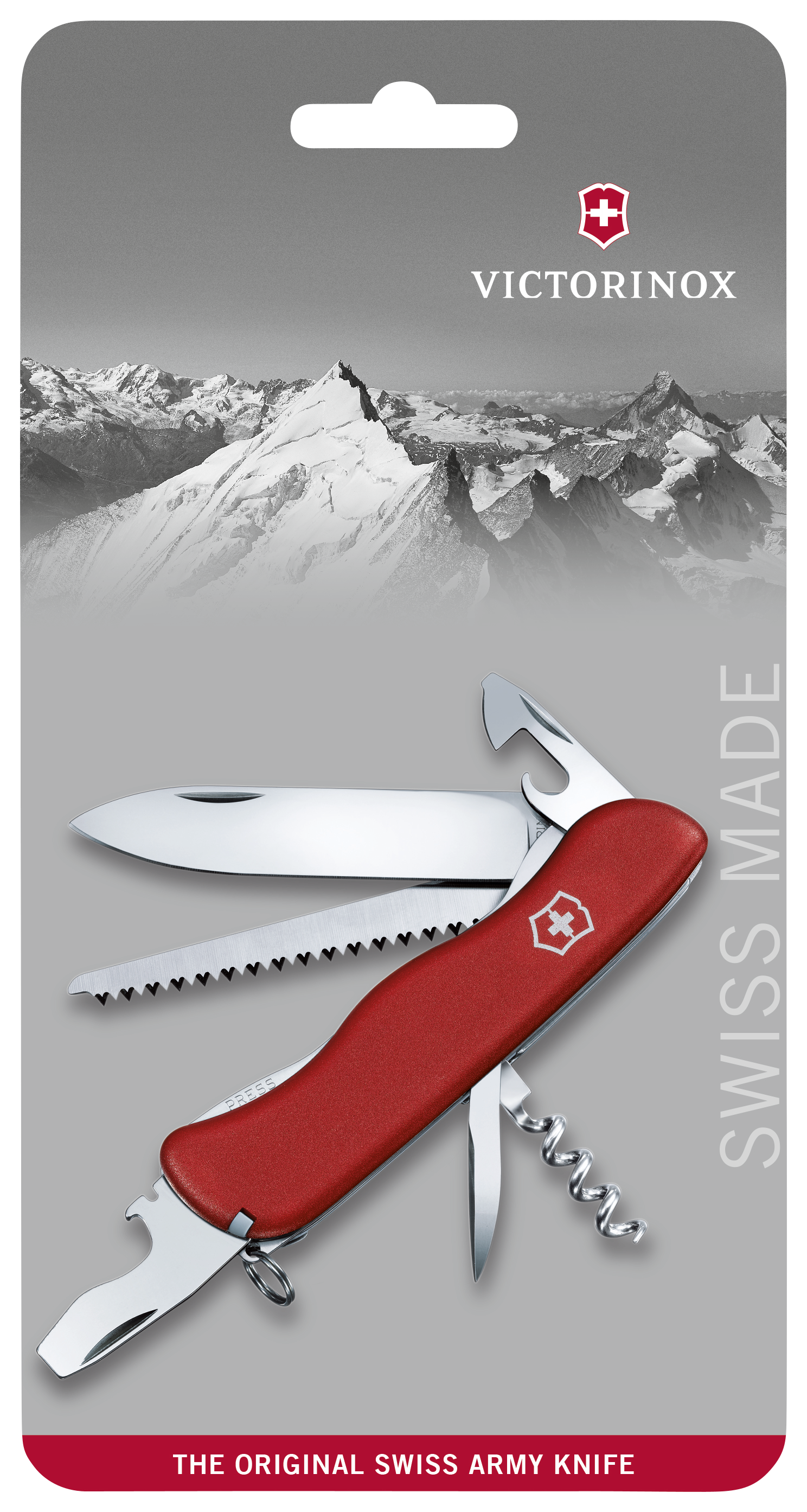 Victorinox Forester, 111 mm, rot