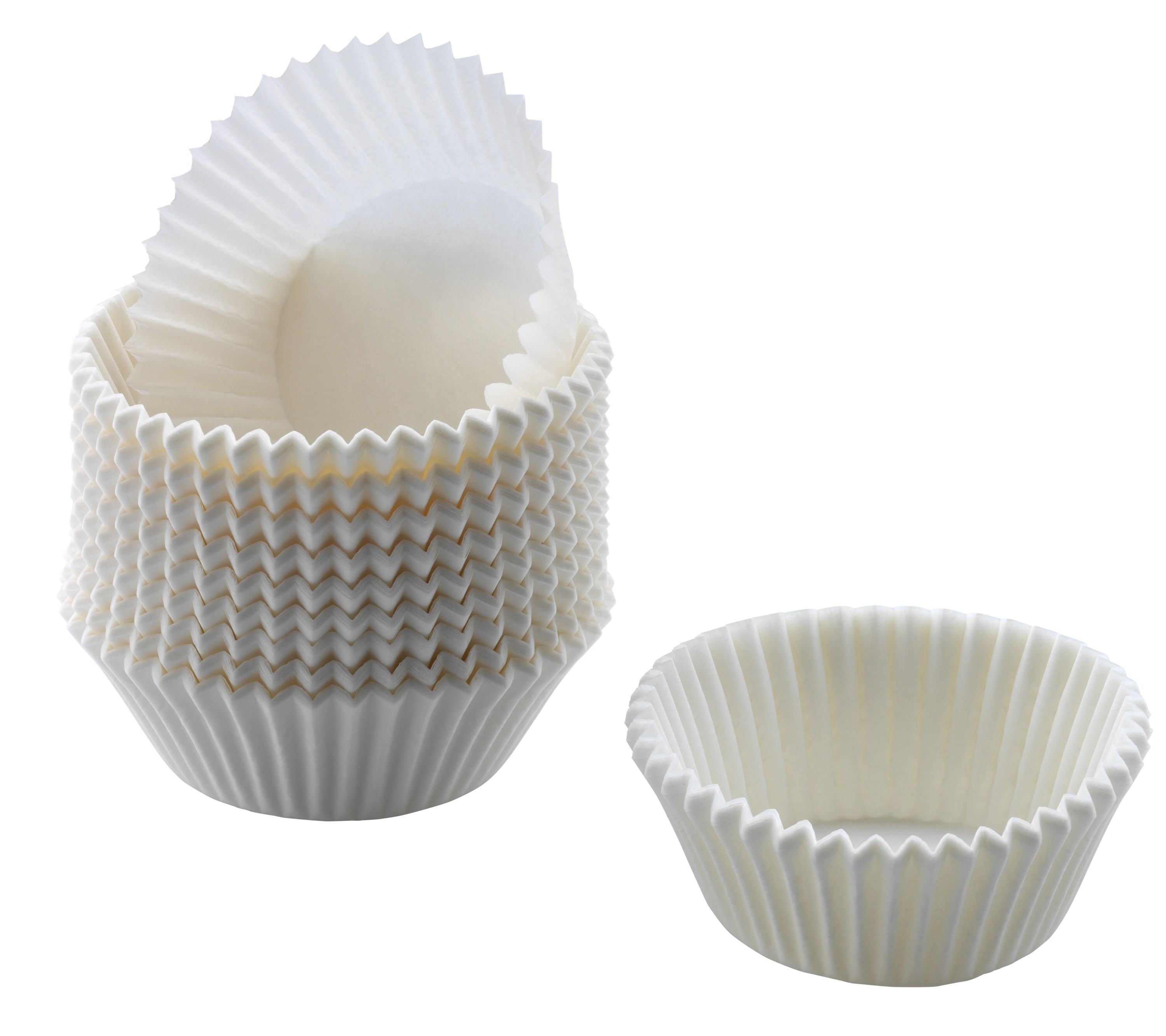 KAISER Inspiration Muffin-Papierbackförmchen, weiß,... Ø 7 cm weiss