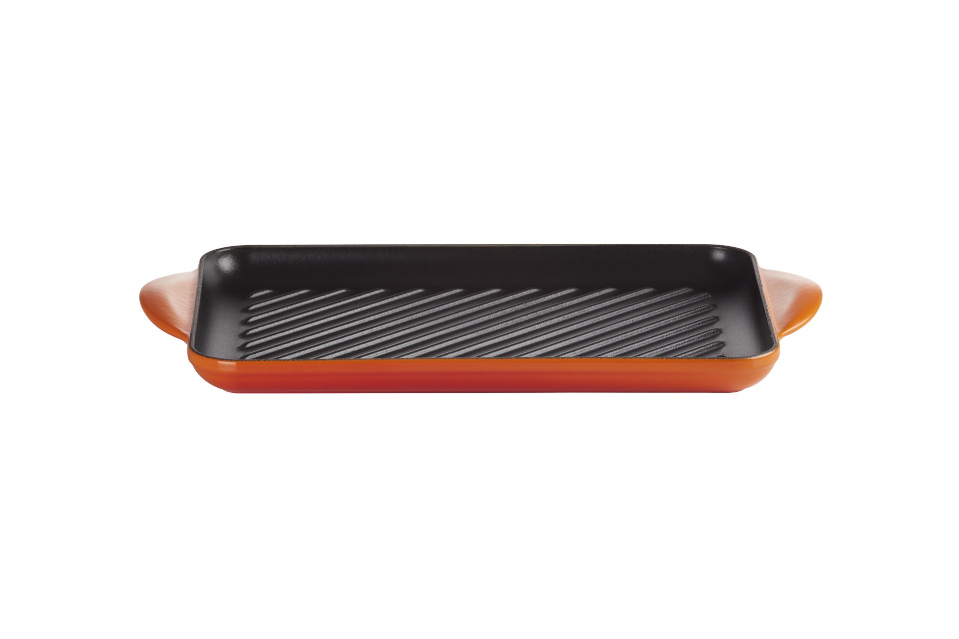 Le Creuset Grillplatte Rechteckig 32 cm Ofenrot