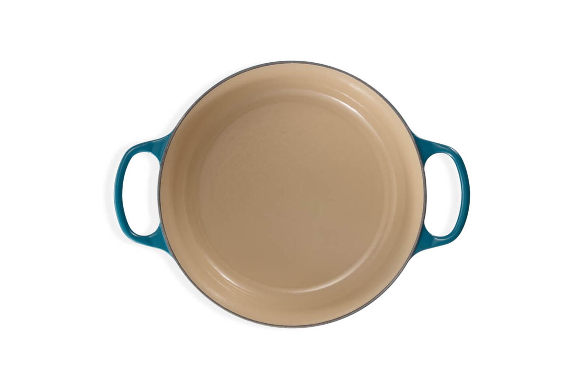 Le Creuset Bräter Signature 26 cm Deep Teal 5,3 L rund