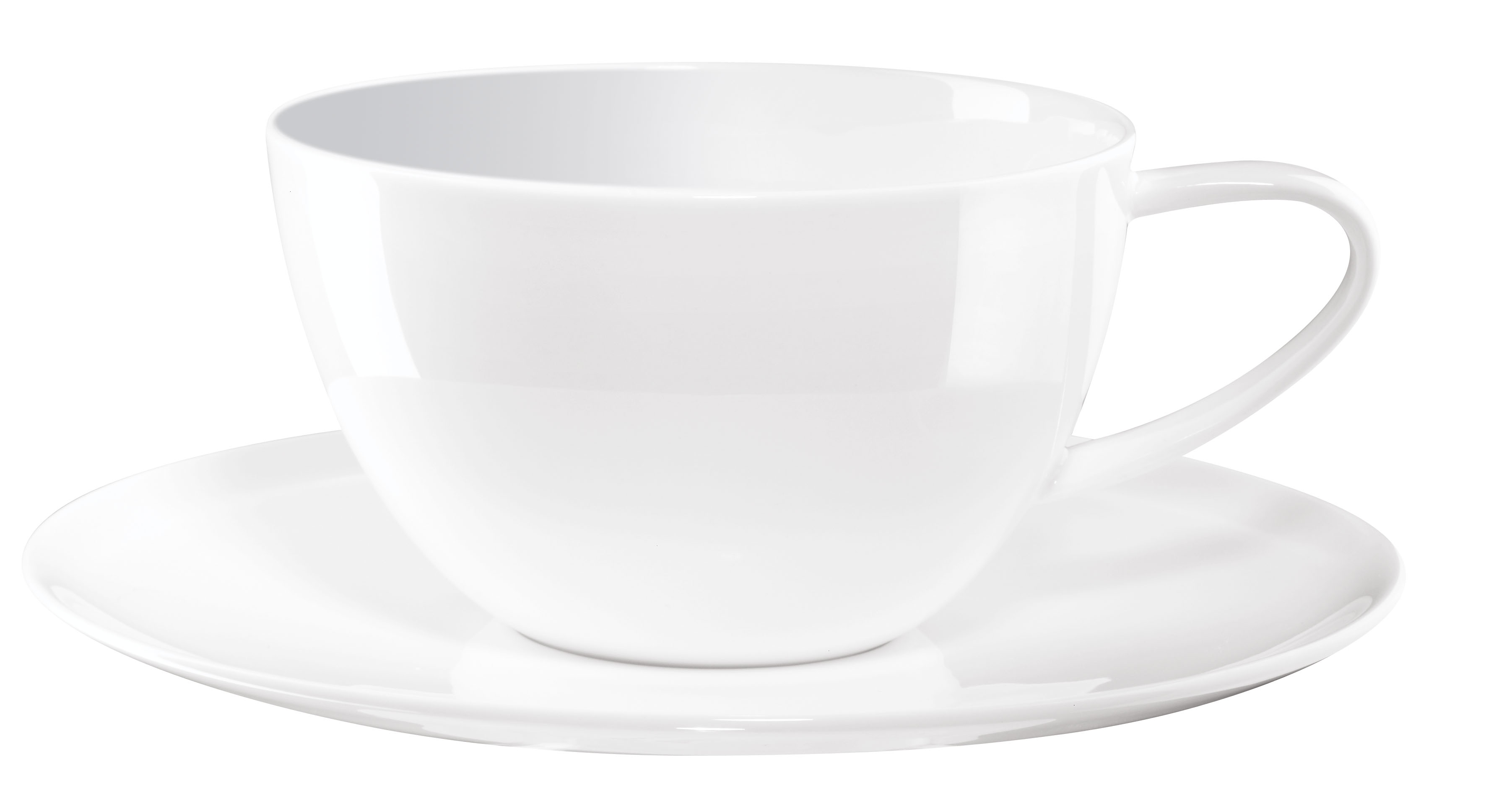 ASA atable Cafe au lait Tasse mit Unterer Durchmesser 12,1 cm, Höhe 7,3 cm