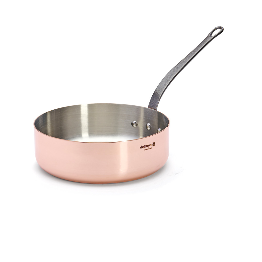 De Buyer GERADE SAUTEUSE / SCHMORPFANNE GUSSGRIFF Ø 28 CM De Buyer GERADE SAUTEUSE / SCHMORPFANNE GUSSGRIFF Ø 28 CM