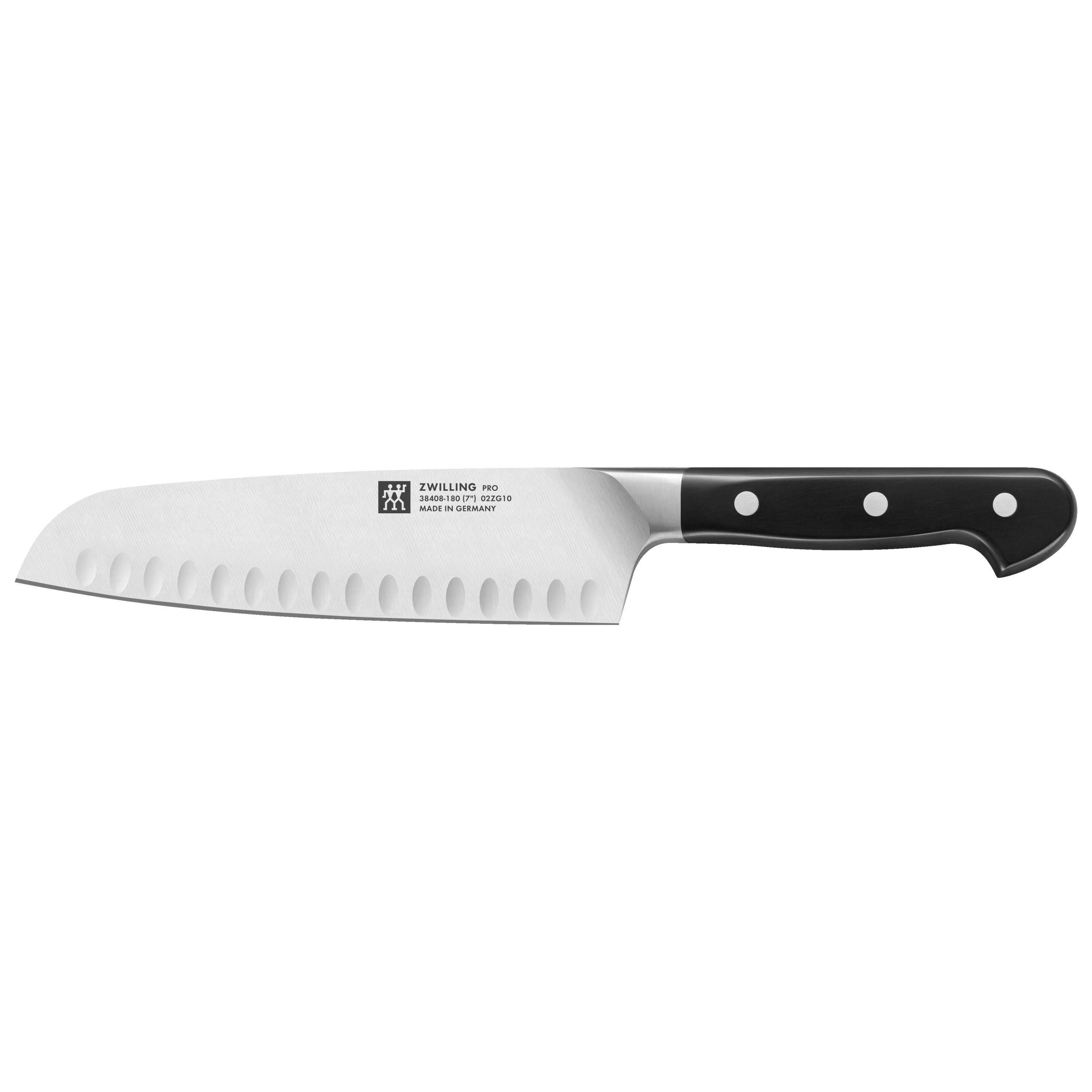 ZWILLING Pro Santokumesser 18 cm, Kullenschliff