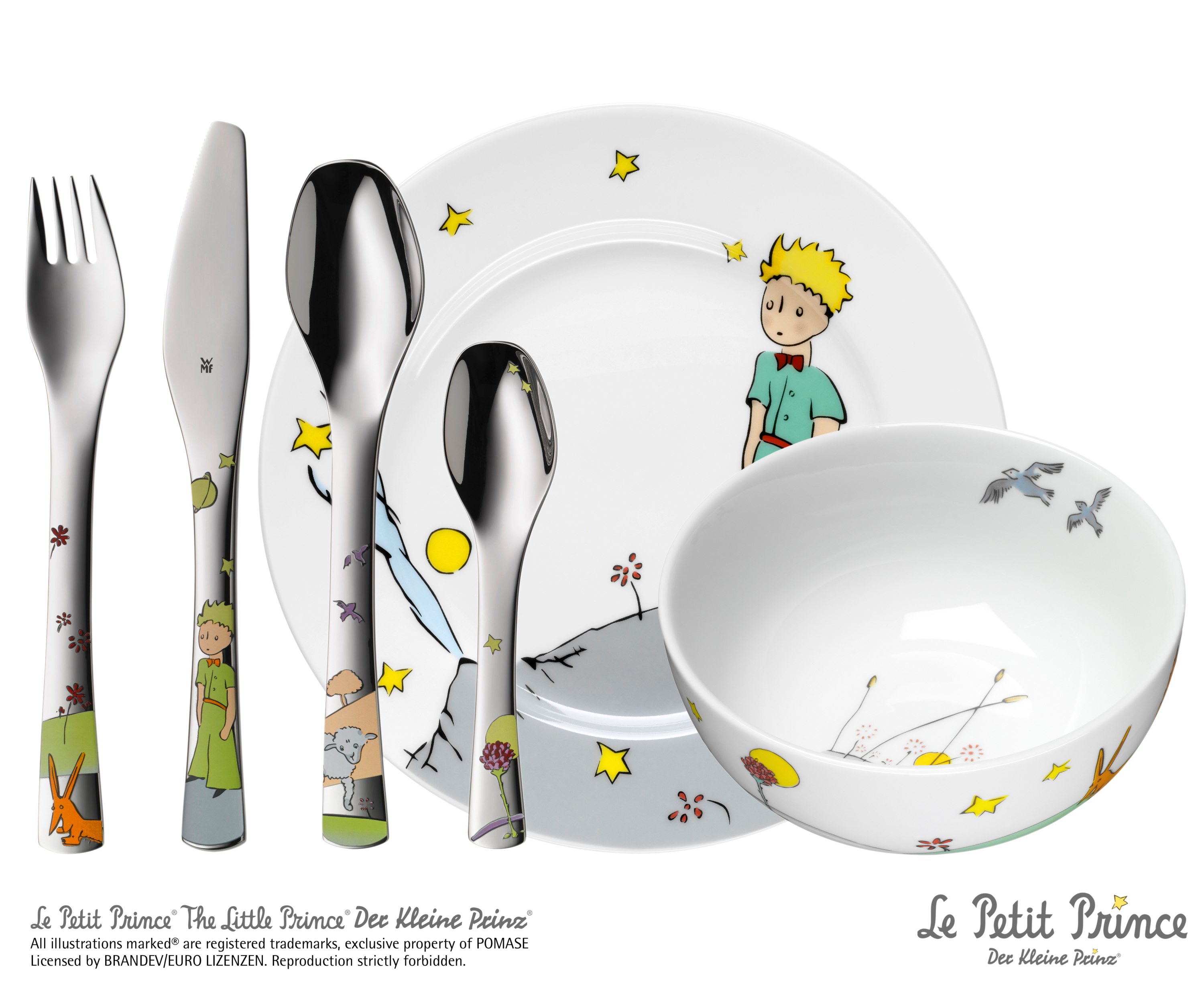 WMF Kinderbesteck-Set Der kleine Prinz,