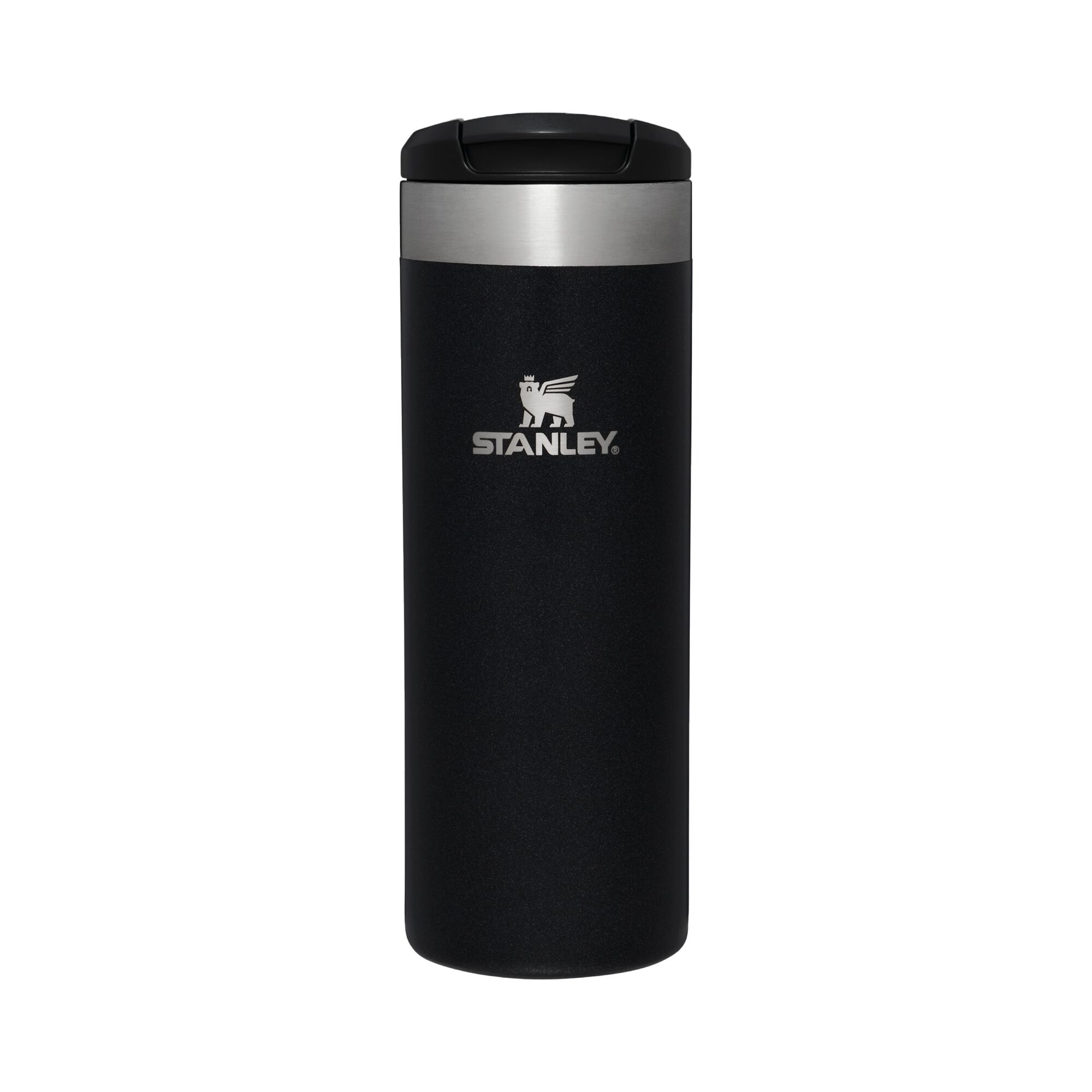 Stanley Isolierbecher The Aerolight Transit Mug 0,47 Black Metallic